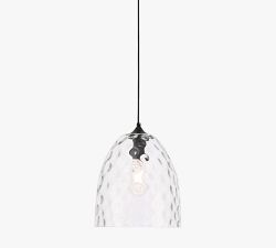 McHugh Iron &amp; Glass Pendant (10&quot;-12&quot;)