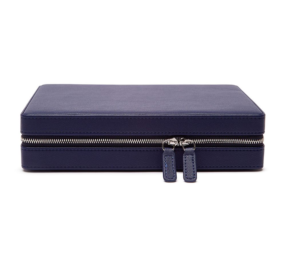 Ella Vegan Leather Travel Jewelry Case - Large