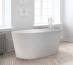 Alika 59&quot; Handcrafted Freestanding Bathtub