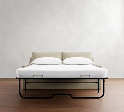 Ayden Square Arm Slipcovered Sleeper Sofa (78&quot;)