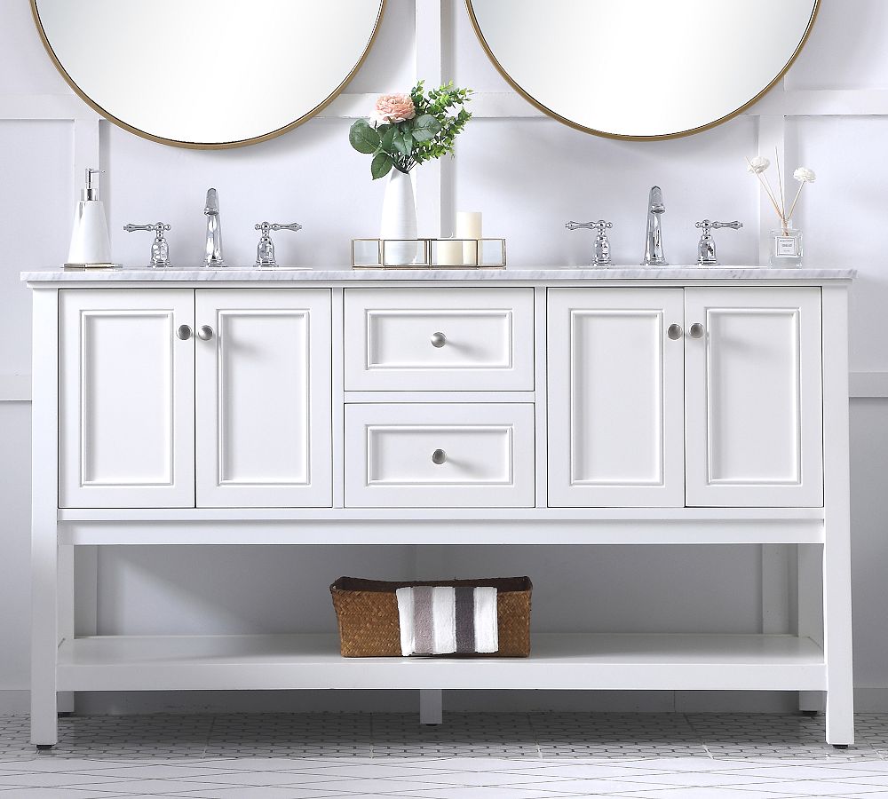 Taryn 60&quot; Double Sink Vanity