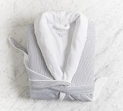 Seersucker Robe