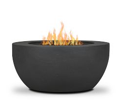 Jaylen Round Concrete Propane Fire Pit (44&quot;)
