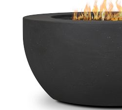 Jaylen Round Concrete Propane Fire Pit (44&quot;)