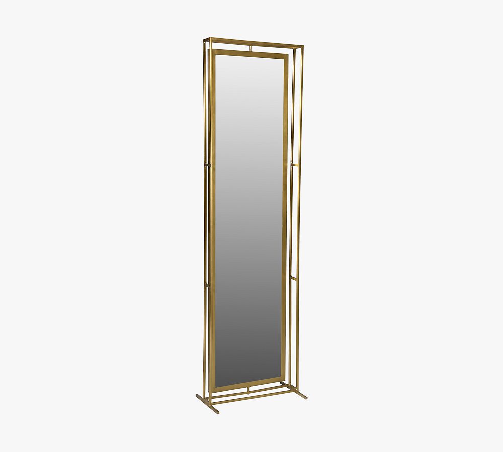 Giovani Metal Floor Standing Mirror
