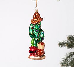 Heirloom Handmade Country Cactus Ornament
