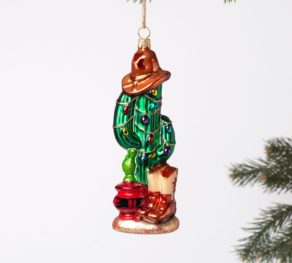 Heirloom Handmade Country Cactus Ornament