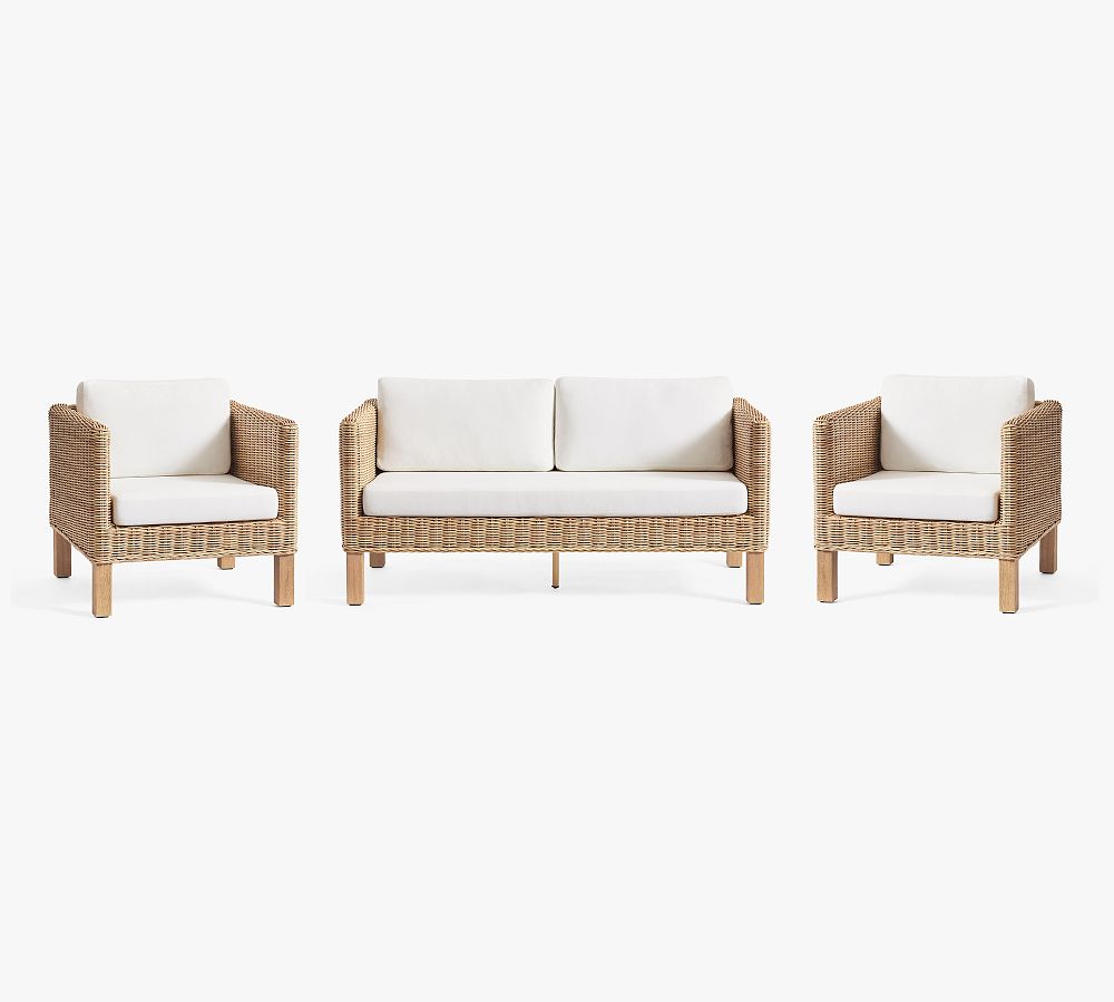 Huntington Petite 3-Piece Outdoor Furniture Set