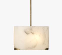 Owen Resin Round Pendant (17&quot;)