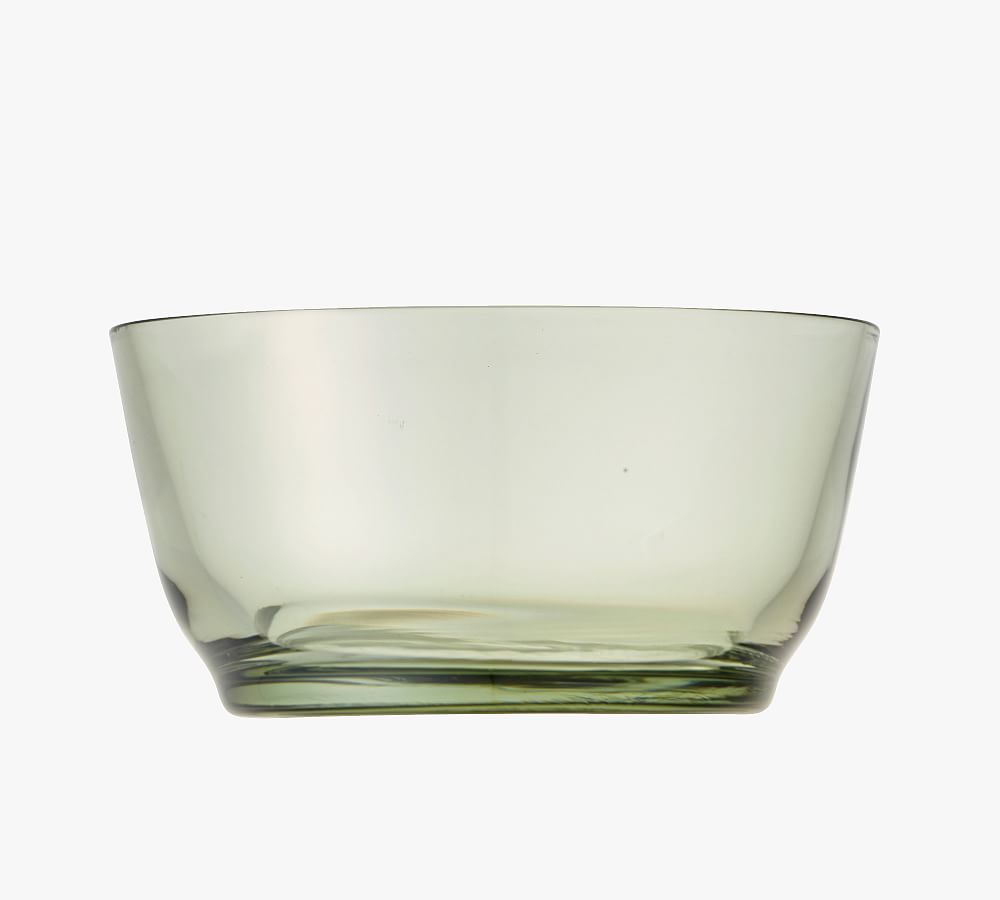 Kinto Hibi Glass Pinch Bowls, Set of 4 | Green
