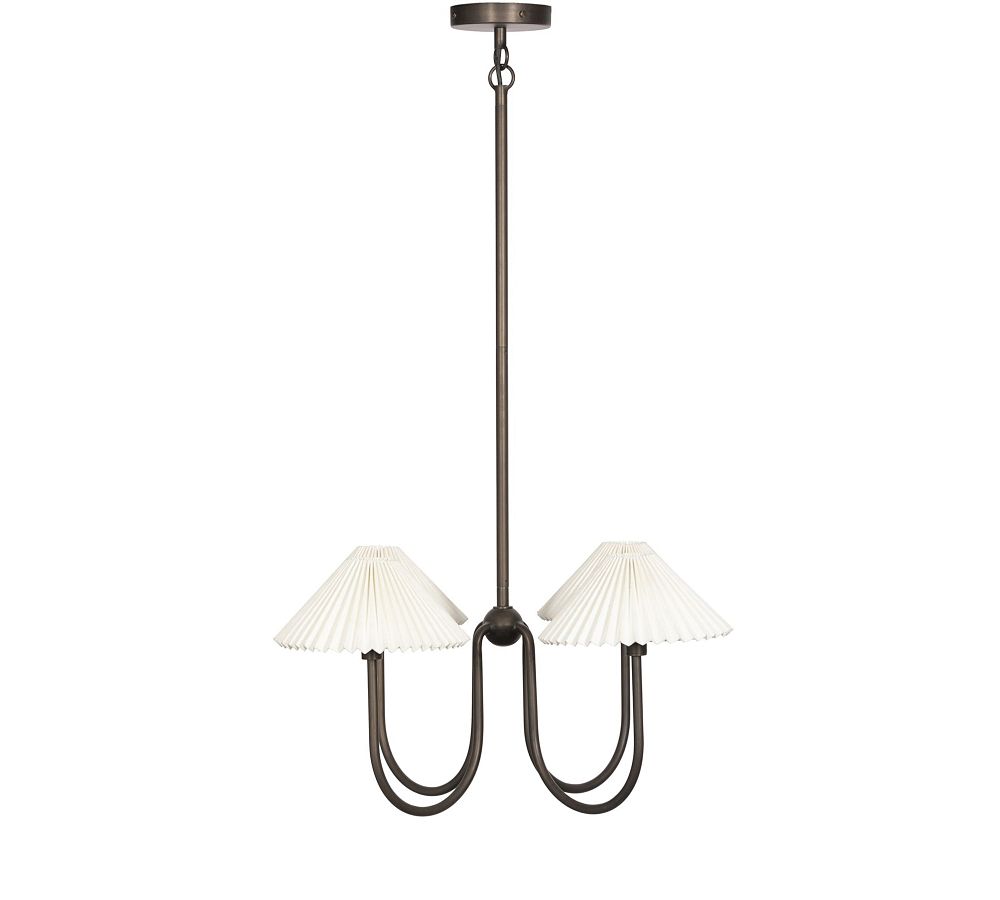 Candice Metal Round Chandelier (27&quot;)