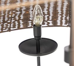 Deniz Rattan Chandelier (36&quot;)