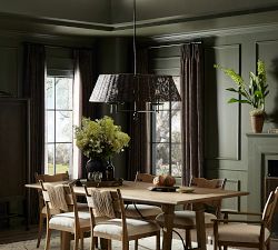 Deniz Rattan Chandelier (36&quot;)