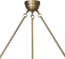 Kaylen Alabaster Linear Chandelier (55.5&quot;)