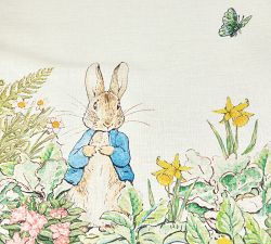 Peter Rabbit&#8482; Garden Cotton/Linen Table Runner