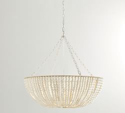 OPEN BOX: Bristol Wood Bead Chandelier