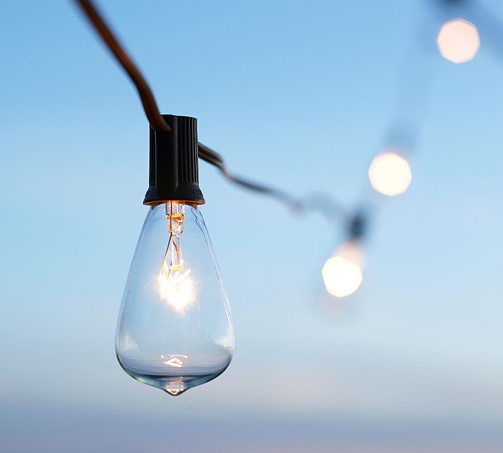 Edison Bulb Outdoor String Lights