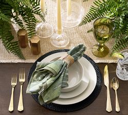 Handcrafted Horn Napkin Rings - Set of 4