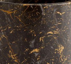 Swirled Marble Pencil Cup Set