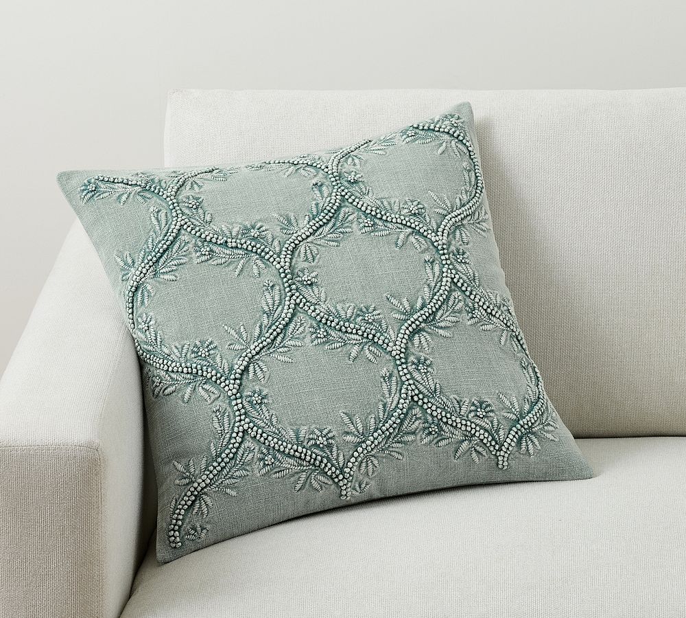 Moorigan Embroidered Pillow