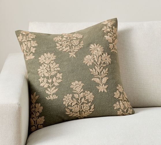 Gillian Embroidered Pillow
