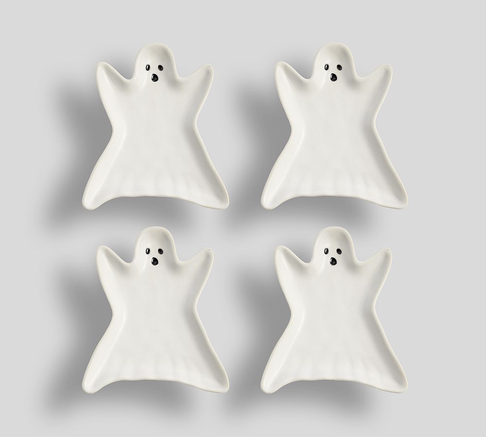 Gus the Ghost Stoneware Appetizer Plates