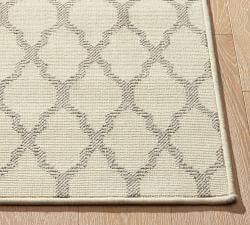 Custom Tile Printed Wool Rug