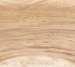 Hand Carved Organic Wood Grain Bowl