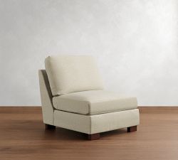 Build Your Own Turner Petite Roll Arm Upholstered Sectional Components