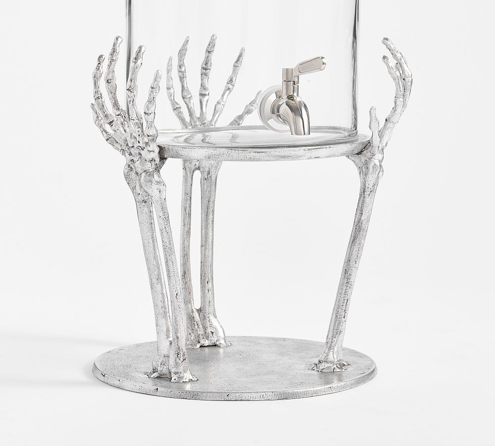 Skeleton Drink Dispenser Stand