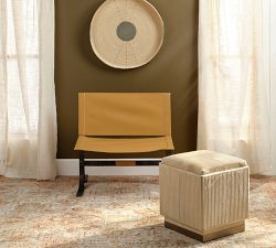 Brynley Hair-On-Hide Ottoman