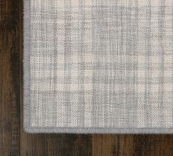 Custom Kiri Plaid Wool Rug