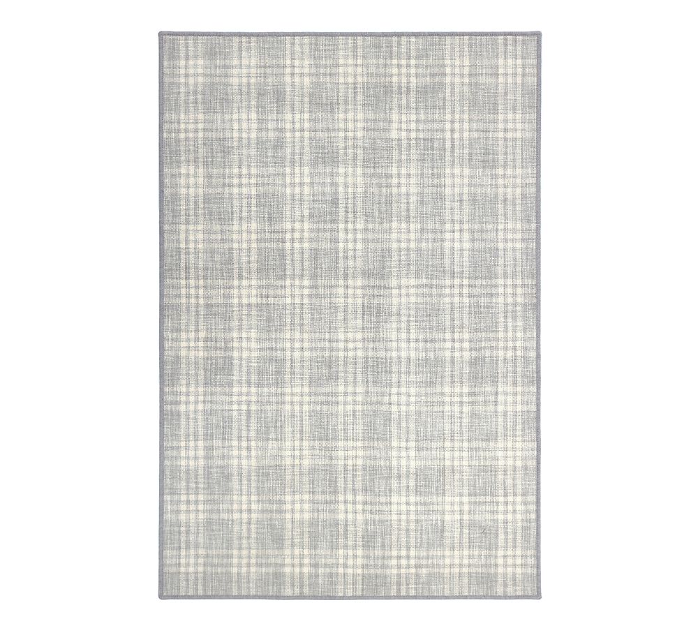 Custom Kiri Plaid Wool Rug