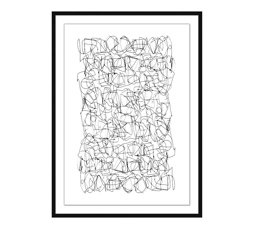 Minimal Lines Framed Print