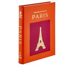 Leather Paris Coffee Table Book