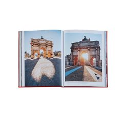 Leather Paris Coffee Table Book