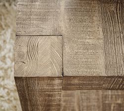 Rockport Rectangular Reclaimed Wood Side Table (24&quot;)
