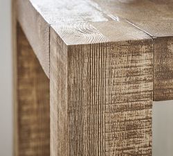 Rockport Rectangular Reclaimed Wood Side Table (24&quot;)