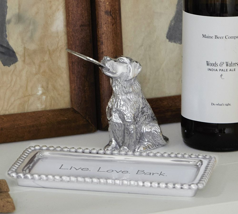 Handcrafted Sitting Dog Bottle Opener