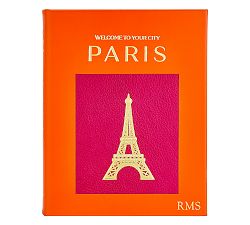 Leather Paris Coffee Table Book
