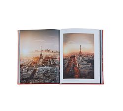 Leather Paris Coffee Table Book