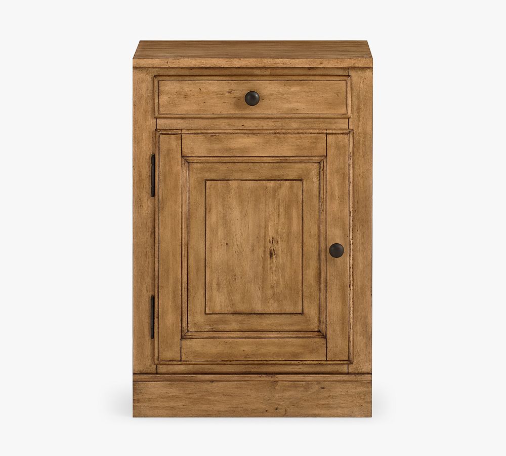 Heritage Farmhouse Entryway Single Door Cabinet