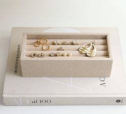 Closet Drawer Jewelry Storage Earring Tray