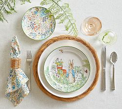 Peter Rabbit&#8482; Stoneware Salad Plates - Mixed Set of 4