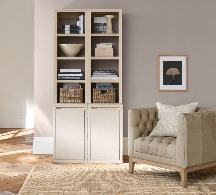チェスト・キャビネット Antique Book open Shelf Caster Antique Book open Shelf Caster