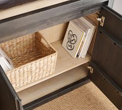 Folsom Two-Toned Bookcase with Doors (33&quot;)