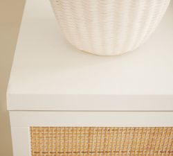 Westly Cane 5-Drawer Tall Dresser (26&quot;)