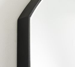 Hayes Paned Mantel Arch Mirror