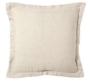 Belgian Flax Linen Sham, Flax, Euro, Set of 2