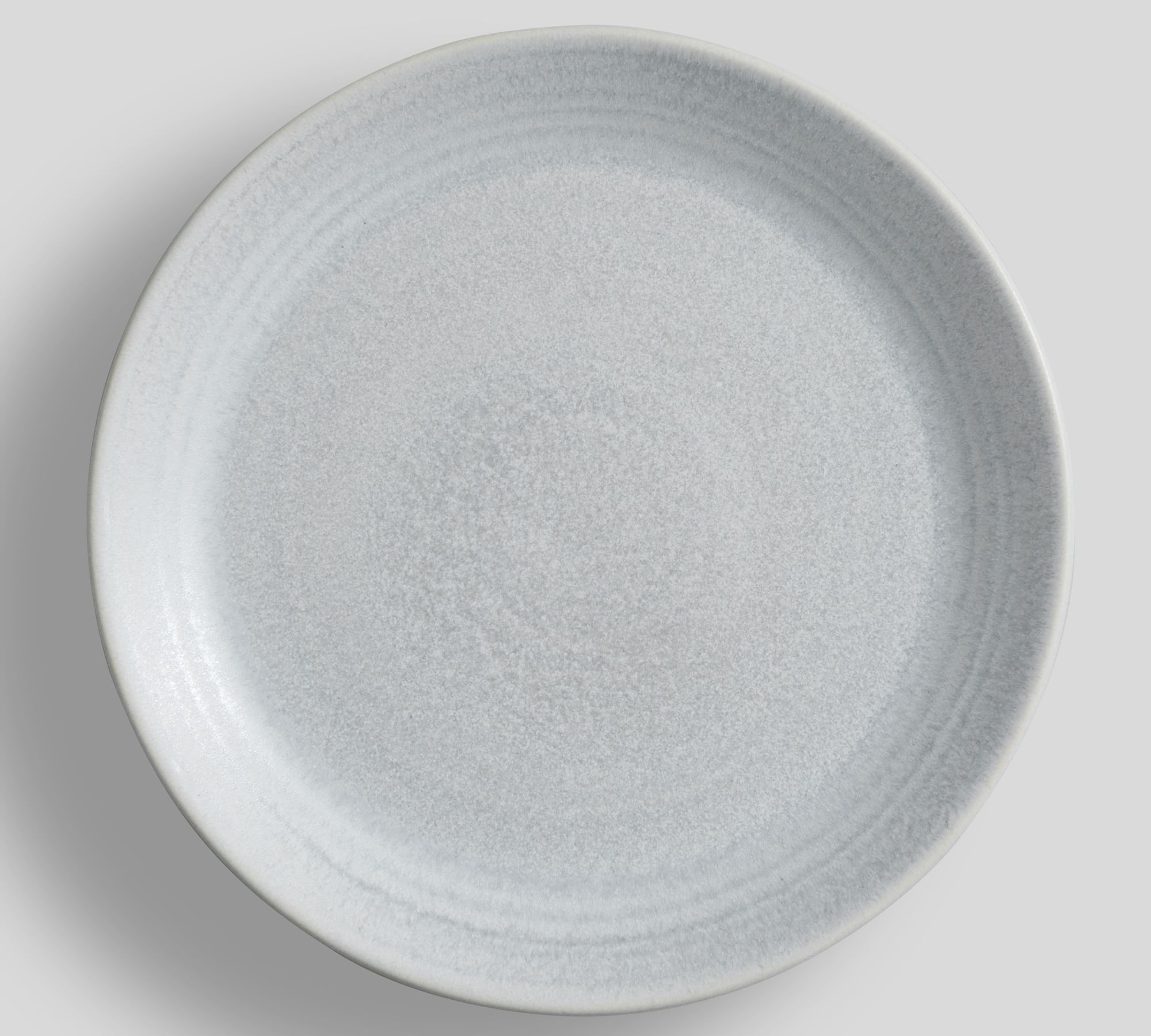 Larkin Reactive Glaze Stoneware Dinner Plates - Set of 4 - Chambray Blue